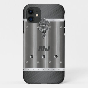iPhone 5 Metaal uitzicht Chroom 11 Hoesje
