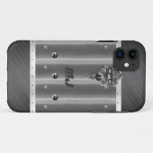 iPhone 5 Metalen look Chrome Case-Mate iPhone Case (Achterkant (horizontaal))