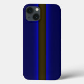 iPhone 5 Politie Thin Blue Line Case-Mate iPhone Case (Achterkant)
