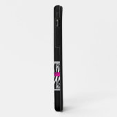 iPhone 5 Princess Silver Tiara Roze Zebra Case-Mate iPhone Case (Achterkant/links)