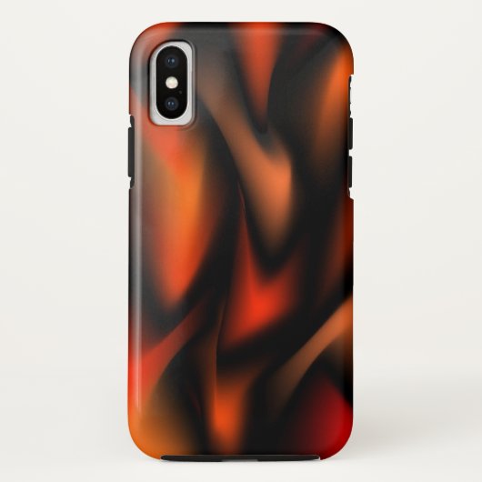 iPhone 5 van vlammen Hoesje (Achterkant)
