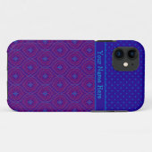 iPhone 5 Xtreme Coque à personnaliser, violet, ble (Dos (Horizontal))