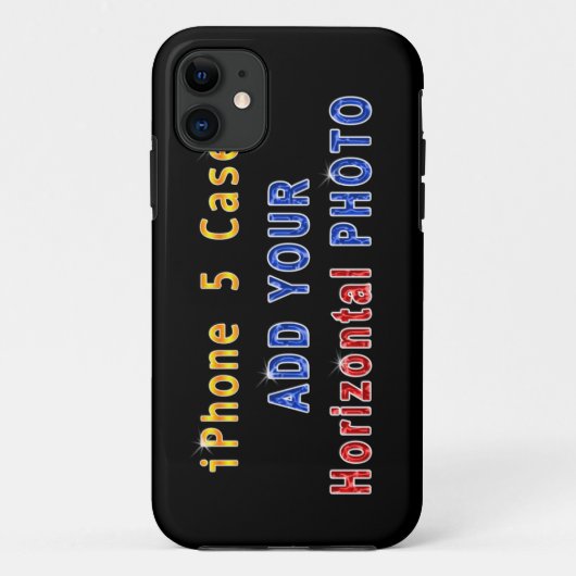 iPhone 5S Afbeelding Hoesjes (Horizontale foto) (Achterkant)