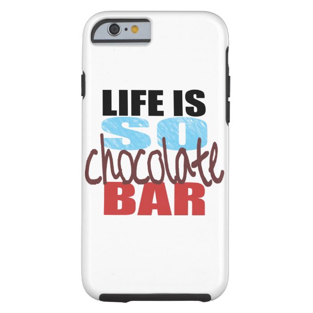 iPhone 6 Chocolate Bar-Hoesje! Case-Mate iPhone Case (Achterkant)