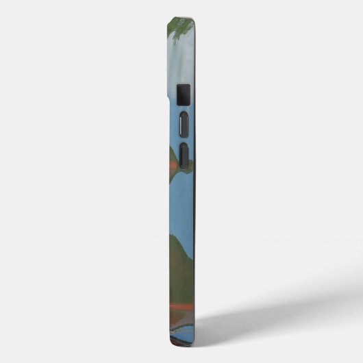 iPhone 6 Coque Canoës rouges & Réflexions, robuste (Verso / Gauche)