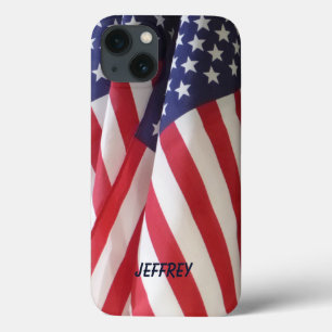 iPhone 6 Coque drapeaux américains robustes
