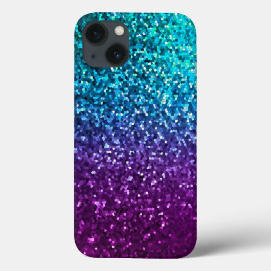 iPhone 6 Coque Tough Mosaic Sparkley Texture (Verso)