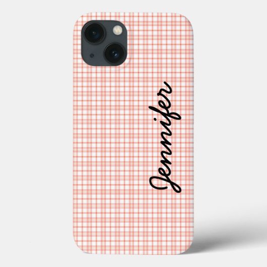 iPhone 6 Hoesje, Oranje & White Play, persoonlijk Case-Mate iPhone Case (Achterkant)