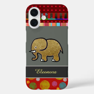 iPhone 6 met olifant gepersonaliseerd 16 Hoesje