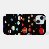 iPhone-6 pointillé de couleurs (Verso Horizontal)