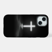 iPhone 7 coque - Croix chrétienne dans la fosse (Verso Horizontal)