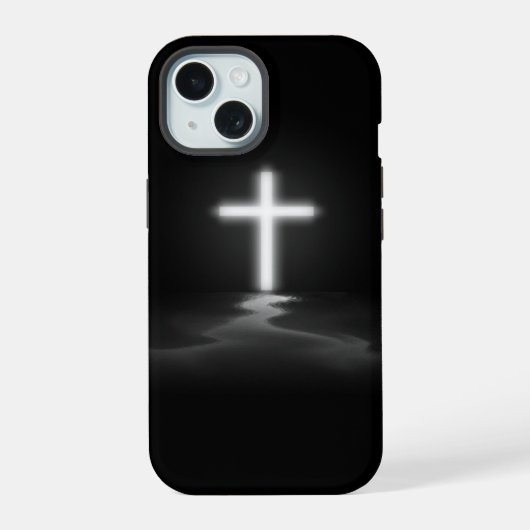 iPhone 7 coque - Croix chrétienne dans la fosse (Verso)