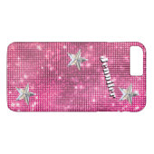iPhone 7 Hoesje | Glitz en Glam | Gepersonaliseerd (Achterkant (Horizontaal))