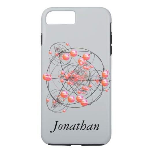 iPhone 7 Plus Coque avec grappe scientifique (Dos)