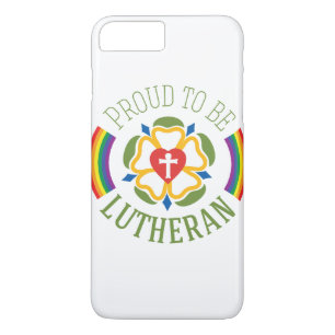 iPhone 7 Plus-hoesje "Proud to be Lutheran" iPhone 8 Plus / 7 Plus Hoesje