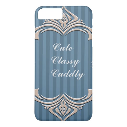 iPhone 7 plus telefoongeval.. Cute Classy Cudly Case-Mate iPhone Case (Achterkant)
