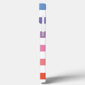 iPhone à rayures colorées / coque ipad (Verso / Gauche)