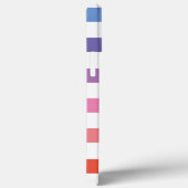 iPhone à rayures colorées / coque ipad (Verso / Droite)