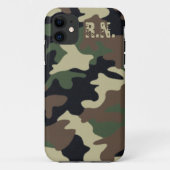 iPhone Aangepaste Forest Camo Hoesje (Achterkant)