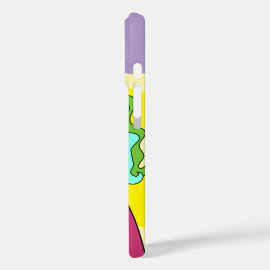 Iphone Abstrait stylisé visage / coque ipad (Verso / Gauche)