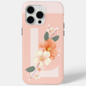 iPhone Alphabet initiaal logo L telefoonhoesje Case-Mate iPhone Case (Achterkant)