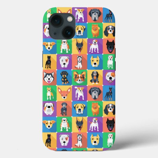 iPhone Amoureux des chiens / coque ipad (Verso)