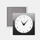 iPhone app magneet - klok (Voorkant / Achterkant)