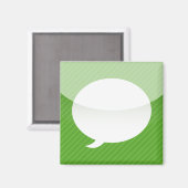 iPhone App Magnet - Berichten Magneet (Voorkant / Achterkant)