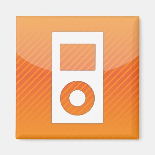 iPhone App Magnet - iPod (Devant)