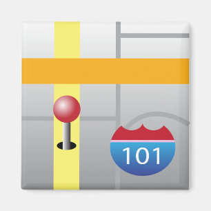 iPhone App Magnet - Kaarten Magneet