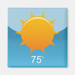 iPhone App Magnet - Weer Magneet