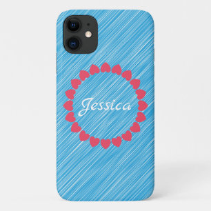 iPhone arrière - plan en acier inoxydable / coque 