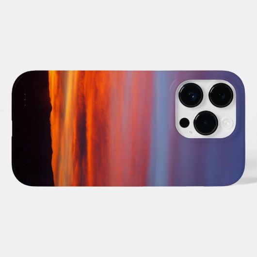 iPhone au lever du soleil / coque ipad (Verso (horizontal))