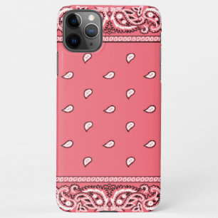 iPhone Bandana Roze telefoontas iPhone 11Pro Max Hoesje