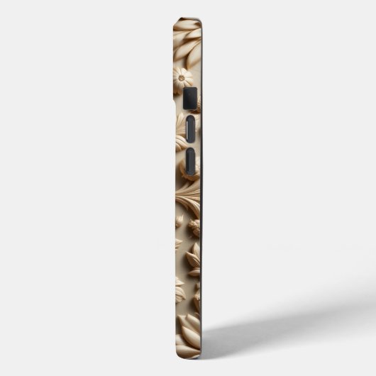 Iphone beige Relief Bloom / coque ipad (Verso / Gauche)