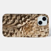 Iphone beige Relief Bloom / coque ipad (Verso (horizontal))