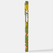 iPhone Bier en Pizza Pattern Hoesje (Linkerkant)