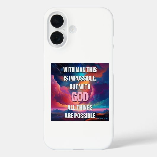 iPhone Case (Achterkant)