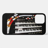 iPhone Case Antiek orgaantoetsenbord (Achterkant (horizontaal))