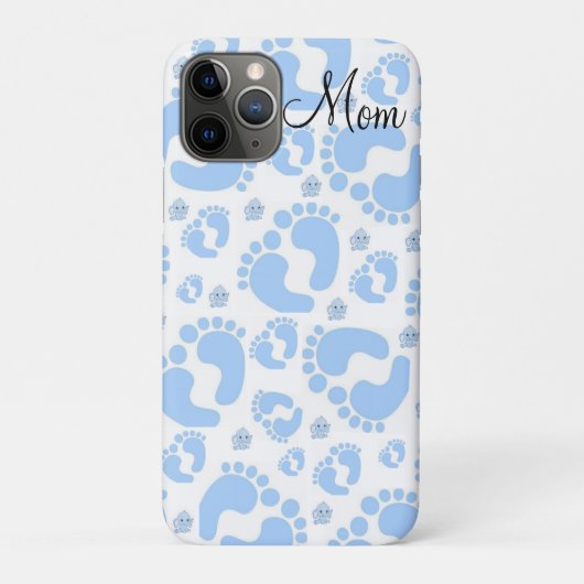 IPhone Case Baby Feet Boy Elephant mama (Achterkant)