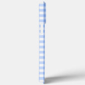 iPhone Case Blue Gingham (Achterkant / Rechts)