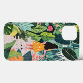 IPhone case, botanisch ontwerp Case-Mate iPhone Case (Achterkant (horizontaal))