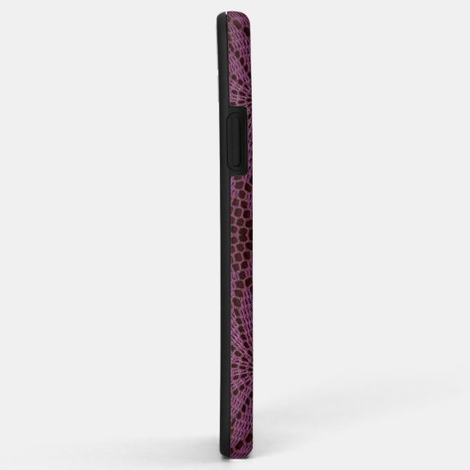 iPhone Case Cherry Wine Crochet HAMbWG (Achterkant/rechts)