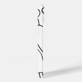 iPhone Case (Handgetekende vrouwen 02) (Achterkant / Rechts)