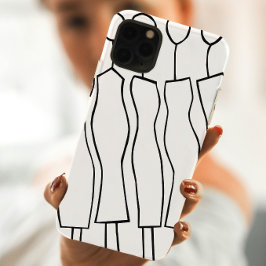 iPhone Case (Handgetekende vrouwen 02)