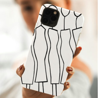 iPhone Case (Handgetekende vrouwen 02)