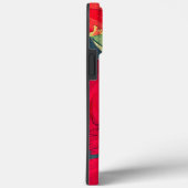 IPHONE CASE JAPANESE POPPY CUSTOM INITIAAL (Achterkant / Rechts)