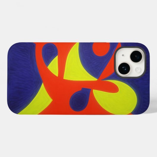 iPhone Case Matisse Abstracte kunst serie (Achterkant (horizontaal))