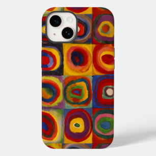 iPhone Case met Kandinsky's Squares and Circles