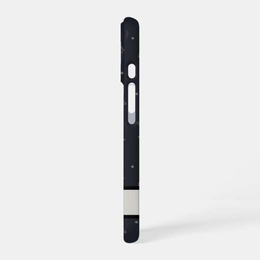  iPhone Case - Raven & Moon Pattern iPhone 16 Hoesje (Linkerkant)